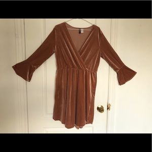 Pink Velvet H&M Dress